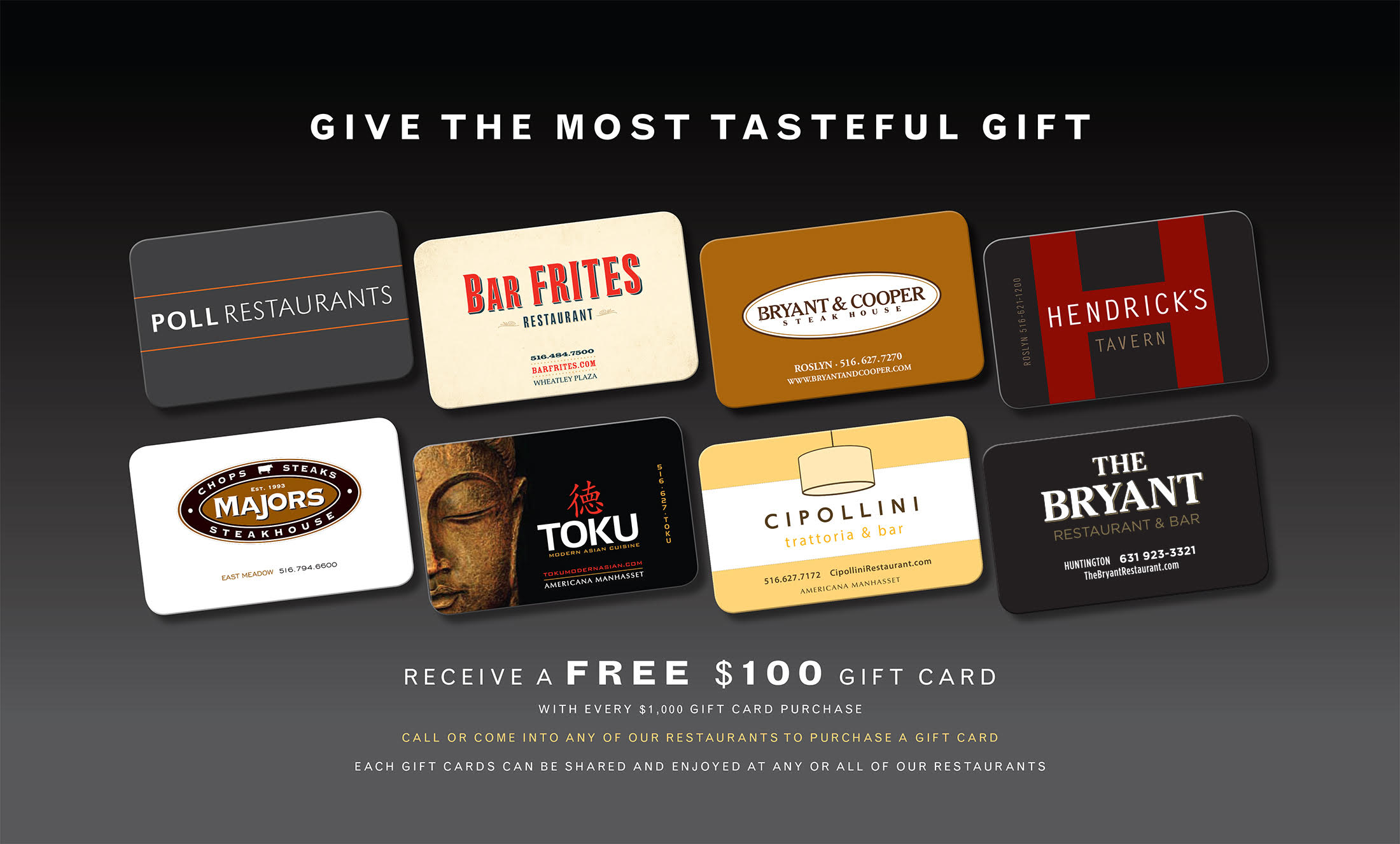 Restaurant Gift Cards. Shop Online Now!